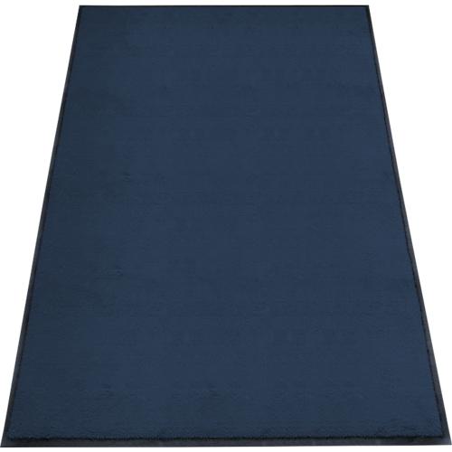 Schmutzfangmatte miltex Eazycare Style, eckig, antistatisch, UV-beständig, waschbar, High-Twist-Nylon & Niltrilgummi, 1200 x 2000 mm, stahlblau