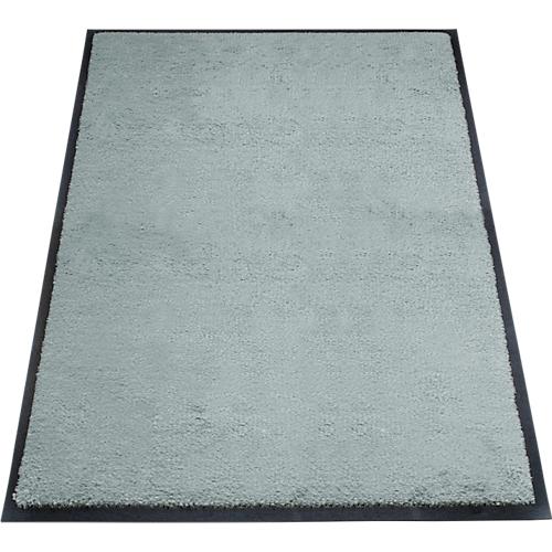 Schmutzfangmatte miltex Eazycare Style, eckig, antistatisch, UV-beständig, waschbar, High-Twist-Nylon & Niltrilgummi, 800 x 1200 mm, azurblau