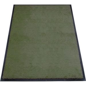 Schmutzfangmatte miltex Eazycare Style, eckig, antistatisch, UV-beständig, waschbar, High-Twist-Nylon & Niltrilgummi, 800 x 1200 mm, chromoxidgrün Schmutzfangmatte miltex Eazycare Style, eckig, antistatisch, UV-beständig, waschbar, High-Twist-Nylon & Niltrilgummi, 800 x 1200 mm, chromoxidgrün