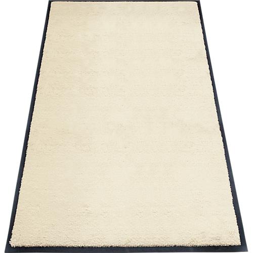 Schmutzfangmatte miltex Eazycare Style, eckig, antistatisch, UV-beständig, waschbar, High-Twist-Nylon & Niltrilgummi, 850 x 1500 mm, perlweiß