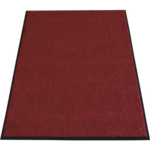 Schmutzfangmatten Eazycare Aqua, schnelltrocknend, farb- & UV-beständig, B 1200 x L 1800 mm, Olefin, rot