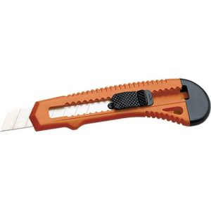 Schneidemesser, mit 7 Klingenabschnitten, orange Schneidemesser, mit 7 Klingenabschnitten, orange