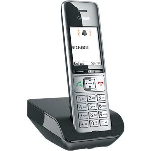 Schnurlostelefon Gigaset 500 Comfort, 2,2′ TFT-Farbdisplay, Freisprechfunktion, Hörgerätekompatibel, schwarz Schnurlostelefon Gigaset 500 Comfort, 2,2′ TFT-Farbdisplay, Freisprechfunktion, Hörgerätekompatibel, schwarz