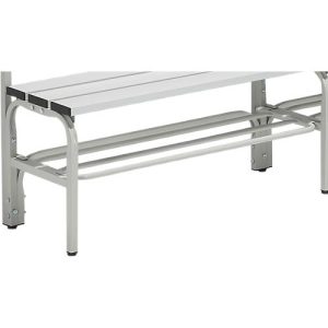 Schuhrost für Umkleidebank, Edelstahl, 1015 mm lang