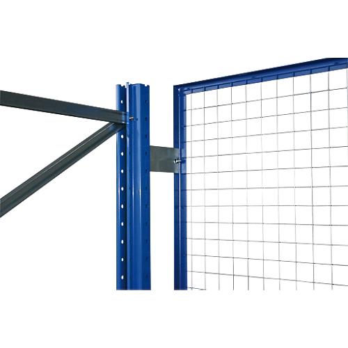 Schulte Lagertechnik Drahtgitter-Rückwand für Ständerrahmen S625-A18, S635-B20 und S645-B25, B 2225 x H 1000 mm, blau/verzinkt
