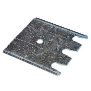 Schulte Lagertechnik Fußplatten-Unterlegblech für Ständerrahmen S610-M18-U und S625-A18, Stärke 2 mm, verzinkt, 1 Stück Schulte Lagertechnik Fußplatten-Unterlegblech für Ständerrahmen S610-M18-U und S625-A18, Stärke 2 mm, verzinkt, 1 Stück