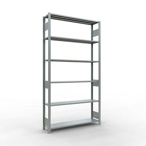 SCHULTE Lagertechnik – Stecksystem Grundregal – 2500x1300x300 mm, Typ 150 kg SCHULTE Lagertechnik – Stecksystem Grundregal – 2500x1300x300 mm, Typ 150 kg