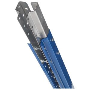 Schulte Lagertechnik Stützen-Adapter für Ständerrahmen S610-M18-U, verzinkt Schulte Lagertechnik Stützen-Adapter für Ständerrahmen S610-M18-U, verzinkt