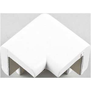 Schutzecke für Knuffi Eckschutzprofil Typ H, L 42 x B 22 mm, selbstklebend, PU-Schaum, 3-schenkelig, weiß