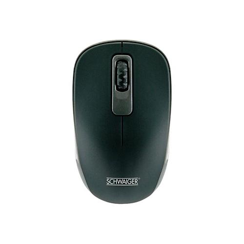 Schwaiger - Maus - optisch - 3 Tasten - kabellos - 2.4 GHz