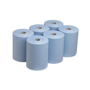 Scott® Handtücher Slimroll 6658, platzsparend, 1-lagig, 6 Rollen á 165 m, blau Scott® Handtücher Slimroll 6658, platzsparend, 1-lagig, 6 Rollen á 165 m, blau
