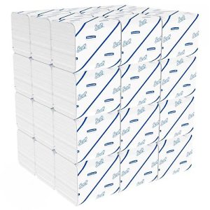 Scott® Toilettenpapier Control 8509, 2-lagig, Einzelblätter, 36 Päckchen á 220 Blatt, weiß