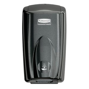 Seifen- & Desinfektionsmittelspender Rubbermaid AutoFoam, sensorgesteuert, 500 ml, L 140 x B 133 x H 253 mm, Kunststoff, schwarz Seifen- & Desinfektionsmittelspender Rubbermaid AutoFoam, sensorgesteuert, 500 ml, L 140 x B 133 x H 253 mm, Kunststoff, schwarz