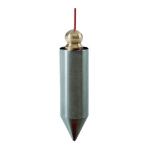 Senklot 200g zylindrische Form STA anschr.Messingknopf o.Schnur Senklot 200g zylindrische Form STA anschr.Messingknopf o.Schnur