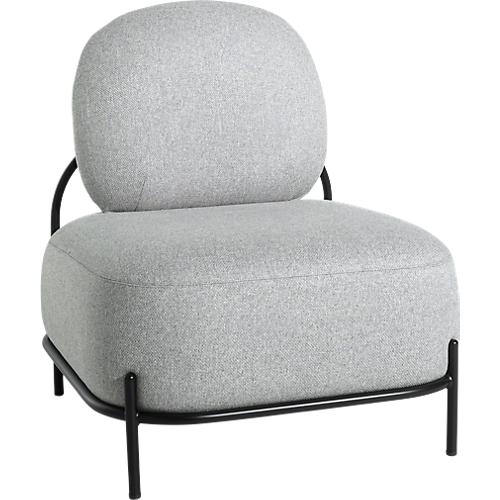 Sessel ADMIRAAL, Retro-Look, B 665 x T 710 x H 770 mm, grau