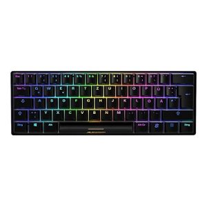 Sharkoon SKILLER SGK50 S4 – Tastatur – Hintergrundbeleuchtung – USB-C – QWERTZ – Deutsch