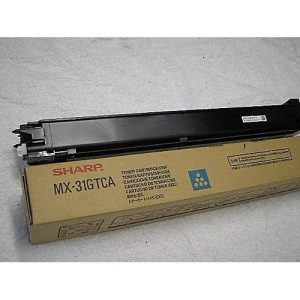Sharp MX-31GTCA – Cyan – Original – Tonerpatrone – für Sharp MX-2301, MX-2600, MX-3100, MX-4100, MX-4101, MX-5000, MX-5001 Sharp MX-31GTCA – Cyan – Original – Tonerpatrone – für Sharp MX-2301, MX-2600, MX-3100, MX-4100, MX-4101, MX-5000, MX-5001