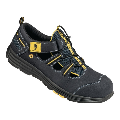 Sicherheitssandale Rene2 Gr.42 schwarz Mikrofaser/Mesh S1P SRC ESD EN 20345 Baak