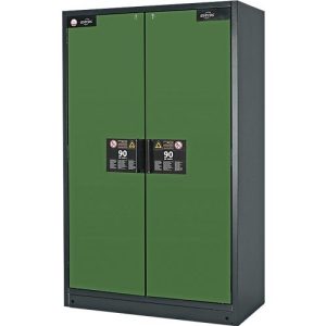 Sicherheitsschrank Typ 90 Asecos Q-CLASSIC-90, B 1200 mm, 4 Auszüge, resedagrün Sicherheitsschrank Typ 90 Asecos Q-CLASSIC-90, B 1200 mm, 4 Auszüge, resedagrün