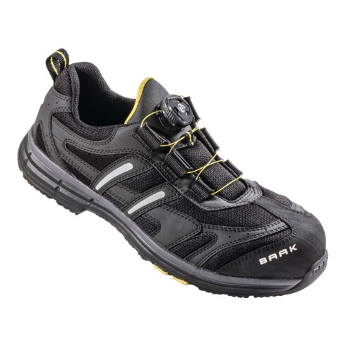 Sicherheitsschuh Captain John Gr.40 schwarz/grau S1P SRC ESD EN20345 BAAK