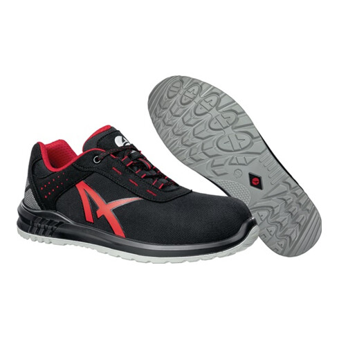 Sicherheitsschuh GRID LOW Gr.46 schwarz/rot S3 SRC EN ISO 20345:2011