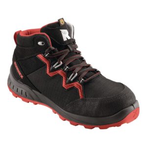 Sicherheitsstiefel TeamStar 5312 Gr.45 schwarz/rot S3 SRC ESD EN20345 Sicherheitsstiefel TeamStar 5312 Gr.45 schwarz/rot S3 SRC ESD EN20345