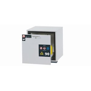 Sicherheitsunterbauschrank Typ 90 asecos UB-S-90, Schublade, Front Lichtgrau, B 593 x T 502 x H 600 mm Sicherheitsunterbauschrank Typ 90 asecos UB-S-90, Schublade, Front Lichtgrau, B 593 x T 502 x H 600 mm