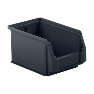 Sichtlagerkasten SSI Schäfer LF 221, recycelter Kunststoff, L 234 x B 150 x H 122 mm, 2,7 l, eisengrau, 25 Stück Sichtlagerkasten SSI Schäfer LF 221, recycelter Kunststoff, L 234 x B 150 x H 122 mm, 2,7 l, eisengrau, 25 Stück