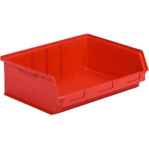 Sichtlagerkasten SSI Schäfer LF 351 ZW, Polypropylen, L 348 x B 470 x H 145 mm, 17 l, rot Sichtlagerkasten SSI Schäfer LF 351 ZW, Polypropylen, L 348 x B 470 x H 145 mm, 17 l, rot
