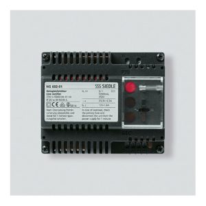 Siedle&Söhne Gleichrichter 230V/12VAC – 23,3VDC NG 602-01 DE Siedle&Söhne Gleichrichter 230V/12VAC – 23,3VDC NG 602-01 DE