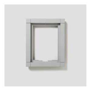 Siedle&Söhne Kombirahmen sil/met KR 611-1/1-0 SM