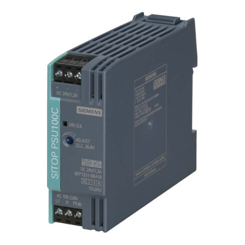 Siemens Indus.Sector Stromversorgung 1-ph,24VDC,1,3A,IP20 6EP1331-5BA10