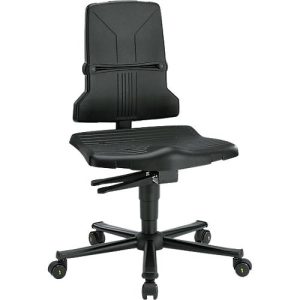 Sintec ESD-Arbeitsdrehstuhl, mit Rollen (ohne Polsterelement) Sintec ESD-Arbeitsdrehstuhl, mit Rollen (ohne Polsterelement)