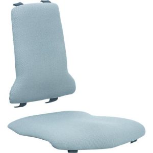Sintec Wechselpolster, mit Lendenbausch, Stoffpolster, Duotec grau Sintec Wechselpolster, mit Lendenbausch, Stoffpolster, Duotec grau