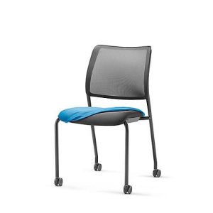 Sitz-Husse, für Besucherstuhl to-sync meet, nachrüstbar, azurblau Sitz-Husse, für Besucherstuhl to-sync meet, nachrüstbar, azurblau