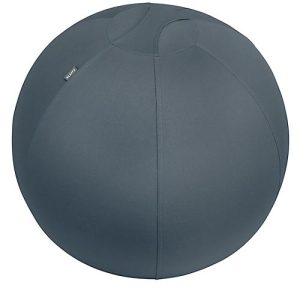 Sitzball Leitz Ergo Cosy, Stärkung der Rücken- und Rumpfmuskulatur, Stoffüberzug, ⌀ 650 mm, grau Sitzball Leitz Ergo Cosy, Stärkung der Rücken- und Rumpfmuskulatur, Stoffüberzug, ⌀ 650 mm, grau