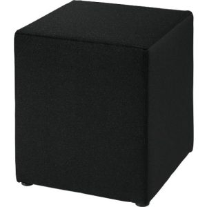 Sitzhocker Wall In, B 410 x T 410 mm, schwarz Sitzhocker Wall In, B 410 x T 410 mm, schwarz