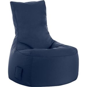 Sitzsack swing scuba®, 100% Polyester, abwaschbar, B 650 x T 900 x H 950 mm, jeansblau Sitzsack swing scuba®, 100% Polyester, abwaschbar, B 650 x T 900 x H 950 mm, jeansblau