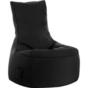 Sitzsack swing scuba®, 100% Polyester, abwaschbar, B 650 x T 900 x H 950 mm, schwarz Sitzsack swing scuba®, 100% Polyester, abwaschbar, B 650 x T 900 x H 950 mm, schwarz