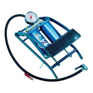 SKS Fußluftpumpe 5bar Doppelzylinder m.Manometer SKS Fußluftpumpe 5bar Doppelzylinder m.Manometer