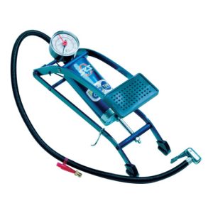 SKS Fußluftpumpe 5bar Einzelzylinder m.Manometer SKS Fußluftpumpe 5bar Einzelzylinder m.Manometer