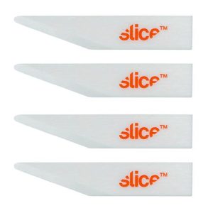 Slice Keramik Ersatzklingen, geradkantige Klinge, für Tapeziermesser, 4er Set Slice Keramik Ersatzklingen, geradkantige Klinge, für Tapeziermesser, 4er Set