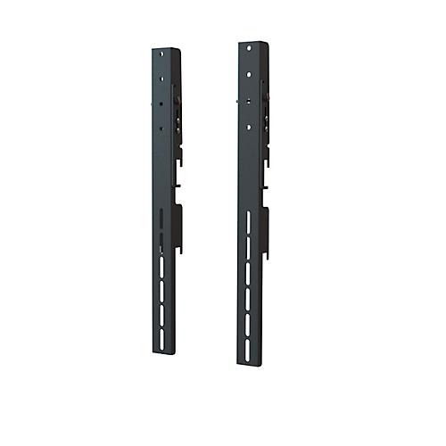 SMS Adapter VESA 600, Montage im Hochformat, für SMS-Displayhalterungen der Func-/Presence-Serie, ab 65', bis 120 kg, schwarz