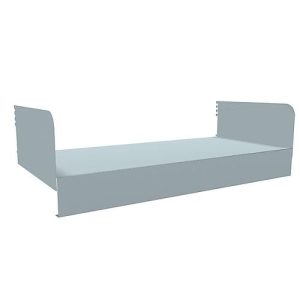 Sockelboden, mit Seitenstützen, für Variabo Freiarmregal, B 750 x T 350 mm Sockelboden, mit Seitenstützen, für Variabo Freiarmregal, B 750 x T 350 mm