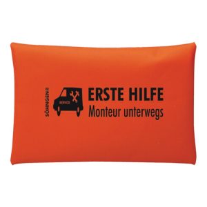 Söhngen Erste Hilfe Tasche Monteur unterwegs B210xH140ca.mm orange Söhngen Erste Hilfe Tasche Monteur unterwegs B210xH140ca.mm orange
