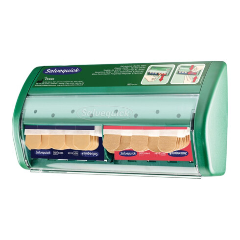 Söhngen Pflasterspender Salvequick m. Grundausstattung befüllt 220xH.115xT.52mm