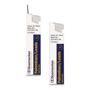 Soennecken Feinmine 3016 0,5mm HB 12 St./Pack. Soennecken Feinmine 3016 0,5mm HB 12 St./Pack.