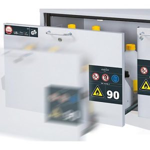 Soft-Close-Funktion, für asecos Sicherheitsschränke der UB90 Serie, mitbestellen bei Auftragserteilung