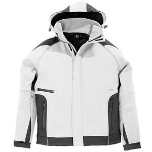 Softshell-Jacke FHB KOLTEX, weiß/anthrazit, Gr.S Softshell-Jacke FHB KOLTEX, weiß/anthrazit, Gr.S
