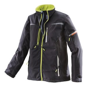 Softshelljacke Terrax Workwear Gr.XXL schwarz/limette TERRAX Softshelljacke Terrax Workwear Gr.XXL schwarz/limette TERRAX